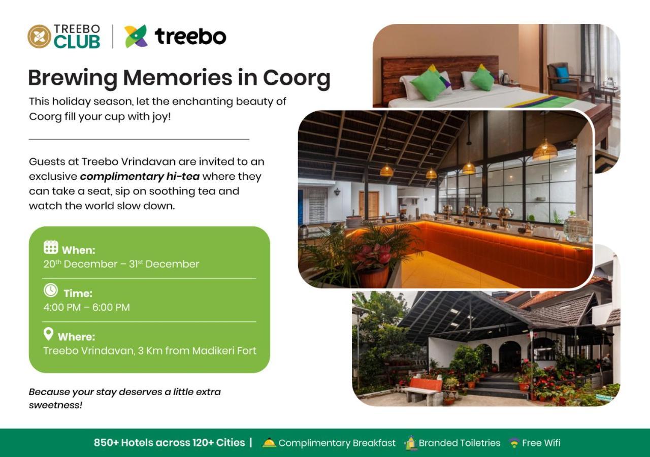 Treebo Vrindavan, 3 Km From Madikeri Fort ภายนอก รูปภาพ